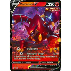 025 / 198 Volcanion V Rara Holo V foil (EN) -NEAR MINT-