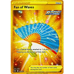 226 / 198 Fan of Waves Rara Segreta Gold foil (EN) -NEAR MINT-