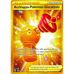233 / 203 Acchiappa-Pokemon Giocattolo Rara Segreta Gold foil (IT) -NEAR MINT-