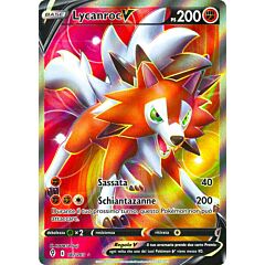 187 / 203 Lycanroc V Ultra Rara V Full Art foil (IT) -NEAR MINT-