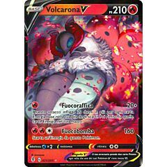 021 / 203 Volcarona V Rara Holo V foil (IT) -NEAR MINT-