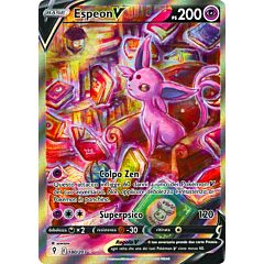 180 / 203 Espeon V Ultra Rara V Full Art foil (IT) -NEAR MINT-