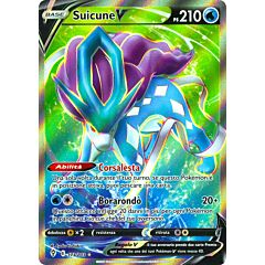 173 / 203 Suicune V Ultra Rara V Full Art foil (IT) -NEAR MINT-