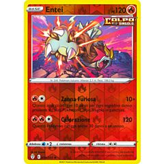 019 / 203 Entei Rara Holo Reverse foil (IT) -NEAR MINT-