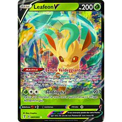 007 / 203 Leafeon V Rara Holo V foil (IT) -NEAR MINT-