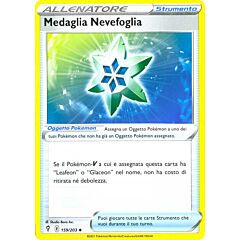 159 / 203 Medaglia Nevefoglia Non Comune normale (IT) -NEAR MINT-