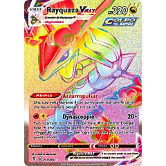 217 / 203 Rayquaza VMAX Rara Segreta VMAX Rainbow foil (IT) -NEAR MINT-