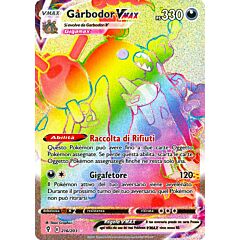 216 / 203 Garbodor VMAX Rara Segreta VMAX Rainbow foil (IT) -NEAR MINT-
