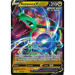 110 / 203 Rayquaza V Rara Holo V foil (IT) -NEAR MINT-