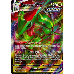 111 / 203 Rayquaza VMAX Rara Holo VMAX foil (EN) -NEAR MINT-