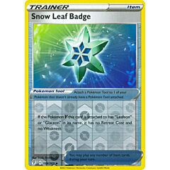 159 / 203 Snow Leaf Badge Non Comune Reverse foil (EN) -NEAR MINT-