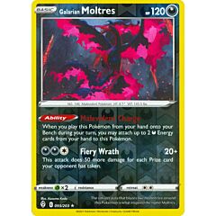 093 / 203 Galarian Moltres Rara Holo Reverse foil (EN) -NEAR MINT-