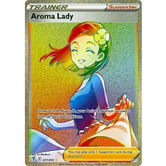 221 / 203 Aroma Lady Rara Segreta Rainbow foil (EN) -NEAR MINT-