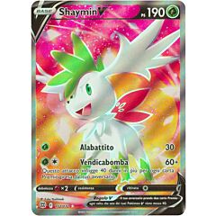 152 / 172 Shaymin V Ultra Rara V Full Art foil (IT) -NEAR MINT-