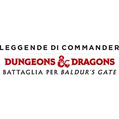 Leggende di Commander Dungeons & Dragons: Battaglia per Baldur's Gate Commander case 4 mazzi (IT)