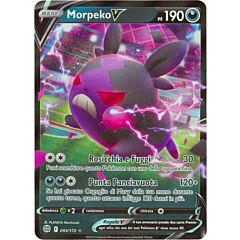 095 / 172 Morpeko V Rara Holo V foil (IT) -NEAR MINT-