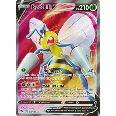 160/189 Beedrill V Ultra Rara V Full Art foil (IT) -NEAR MINT-