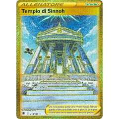 214/189 Tempio di Sinnoh Rara Segreta Gold foil (IT) -NEAR MINT-