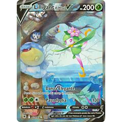 163/189 Lilligant di Hisui V Ultra Rara V Full Art foil (IT) -NEAR MINT-