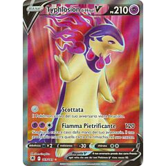 169/189 Typhlosion di Hisui V Ultra Rara V Full Art foil (IT) -NEAR MINT-