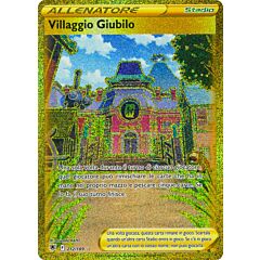 212/189 Villaggio Giubilo Rara Segreta Gold foil (IT) -NEAR MINT-