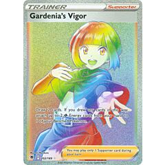 202/189 Gardenia's Vigor Rara Segreta Rainbow foil (EN) -NEAR MINT-