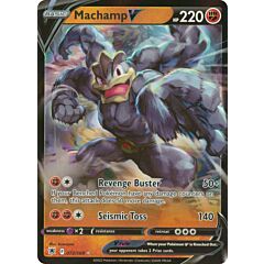 072/189 Machamp V Rara Holo V foil (EN) -NEAR MINT-