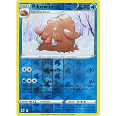 032/189 Piloswine Non Comune foil reverse (EN) -NEAR MINT-