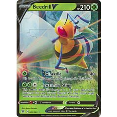 001/189 Beedrill V Rara Holo V foil (EN) -NEAR MINT- offerta limitata