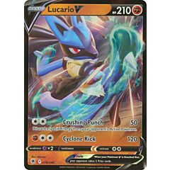 078/189 Lucario V Rara Holo V foil (EN)  -NEAR MINT-Offerta Limitata