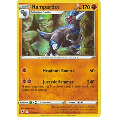 077/189 Rampardos Rara foil (EN) -NEAR MINT-