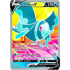 155 / 172 Lumineon V Ultra Rara V Full Art foil (EN) -NEAR MINT-