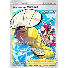 TG27 / TG30 Mustard Rapid Strike Rara Segreta foil (EN) -NEAR MINT-