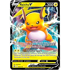 045 / 172 Raichu V Rara Holo V foil (EN) -NEAR MINT-