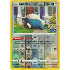 055/078 Snorlax rara foil reverse (IT) -NEAR MINT-