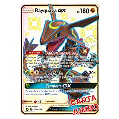 SM177a Rayquaza GX Jumbo rara GX foil (IT) -NEAR MINT-