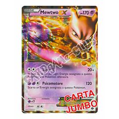 54 / 99 Mewtwo JUMBO rara ex foil (IT) -NEAR MINT-