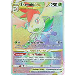 173 / 172 Shaymin V ASTRO Rara Segreta V ASTRO Rainbow foil (IT) -NEAR MINT-