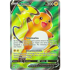 158 / 172 Raichu V Ultra Rara V Full Art foil (IT) -NEAR MINT-