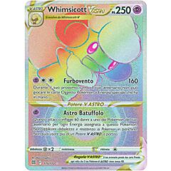 175 / 172 Whimsicott V ASTRO Rara Segreta V ASTRO Rainbow foil (IT) -NEAR MINT-