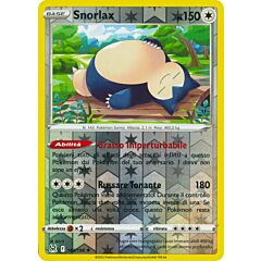 143 / 196 Snorlax Rara foil reverse (IT) -NEAR MINT-