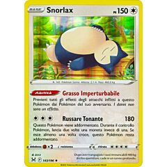 143 / 196 Snorlax Rara foil (IT) -NEAR MINT-