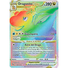 081/078 Dragonite VASTRO Rara Segreta V ASTRO Rainbow full art foil (IT) -NEAR MINT-