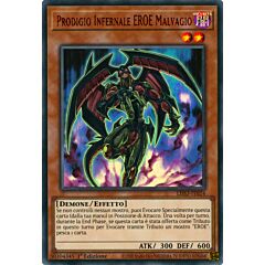 LDS3-IT024 Prodigio Infernale EROE Malvagio (scritta ROSSA) Ultra Rara 1a Edizione (IT) -NEAR MINT-