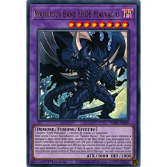 LDS3-IT033 Malicious Bane EROE Malvagio (scritta ORO) Ultra Rara 1a Edizione (IT) -NEAR MINT-