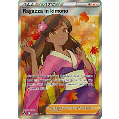 190 / 195 Ragazza in kimono Ultra Rara Full Art foil (IT) -NEAR MINT-