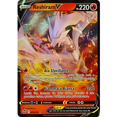 024 / 195 Reshiram V Rara Holo V foil (IT) -NEAR MINT-