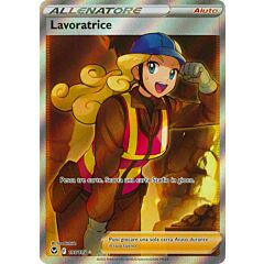 195 / 195 Lavoratrice Ultra Rara Full Art foil (IT) -NEAR MINT-