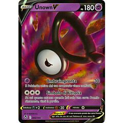 065 / 195 Unown V Rara Holo V foil (IT) -NEAR MINT-