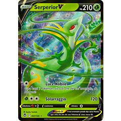 007 / 195 Serperior V Rara Holo V foil (IT) -NEAR MINT-